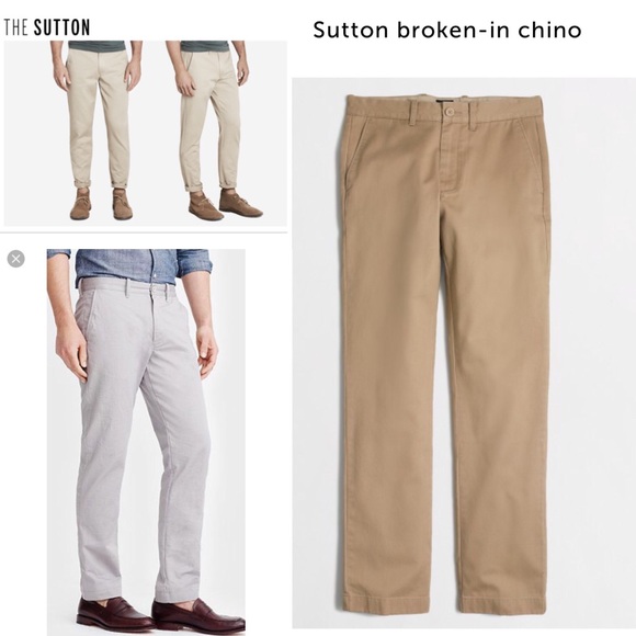 j crew flex sutton pants
